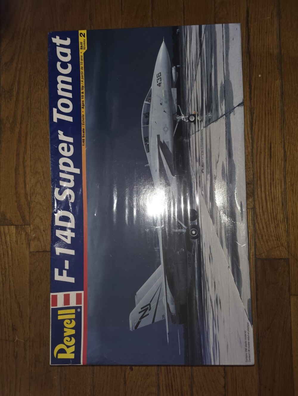 Revell Model Kit 85-4729 Navy F-14D Super Tomcat Fighter Jet New In Open Box